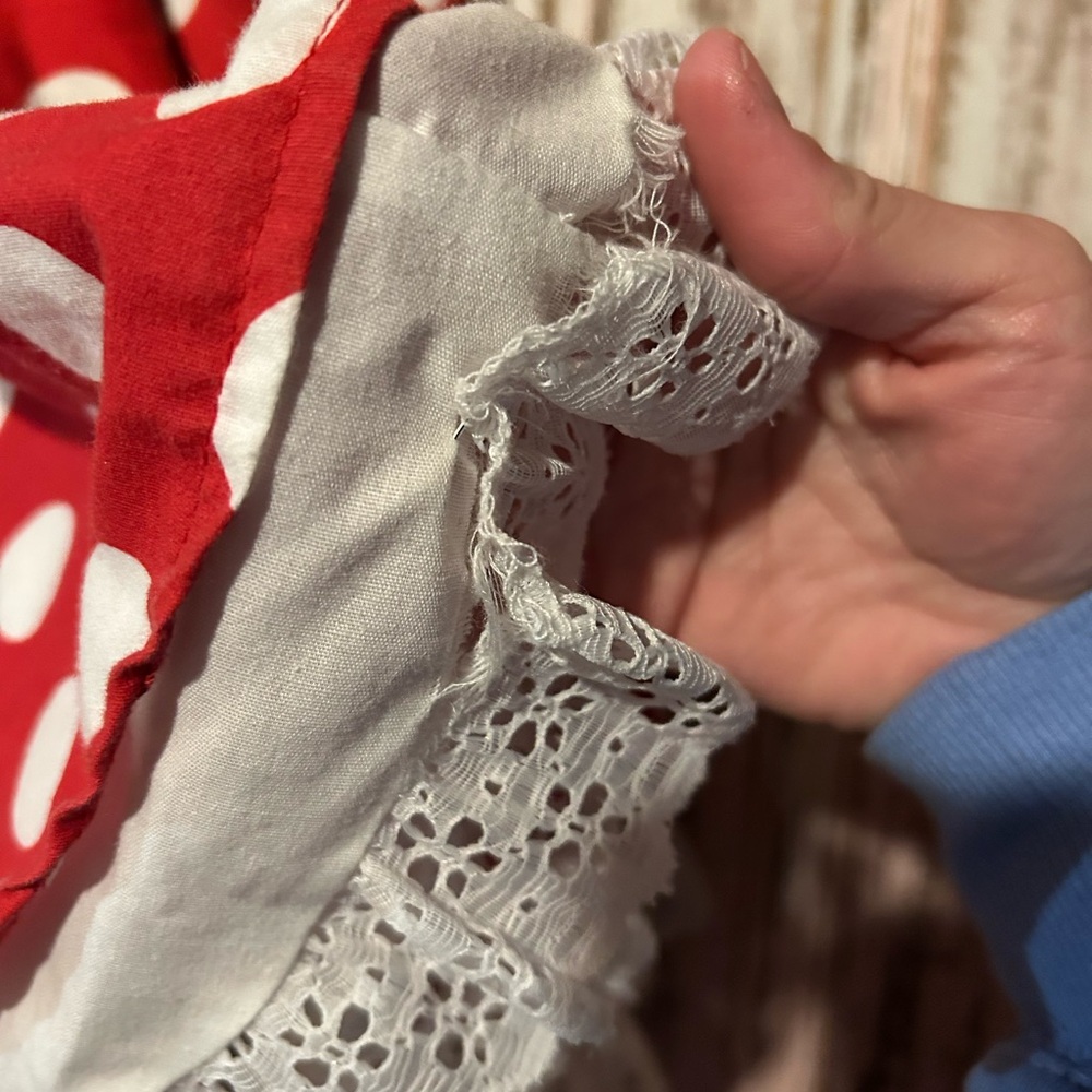 Disney Red and White Minnie Mouse Dress - Picture 5 of 16